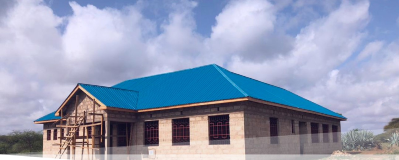 Terrat Maternity Centre under construction