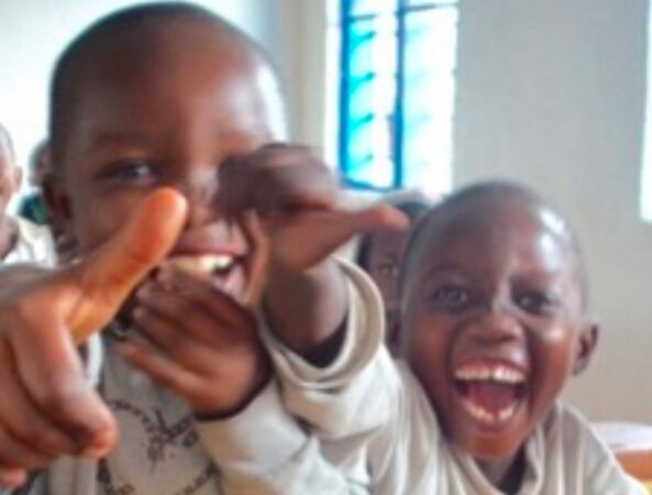 Smiling faces of Tchukudu Kids Home - Goma DRC