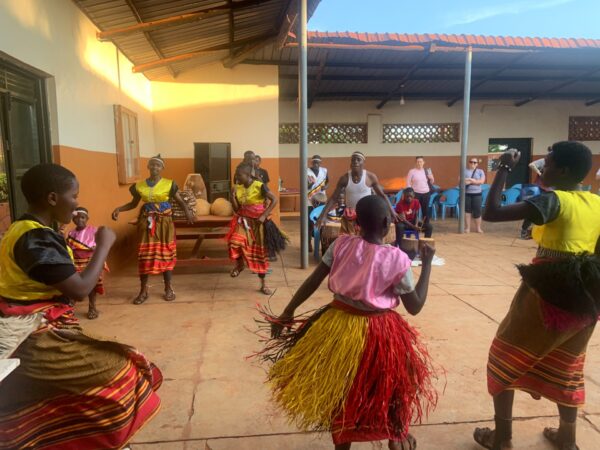 Dancers at AZBGC entertaining CACHA volunteers